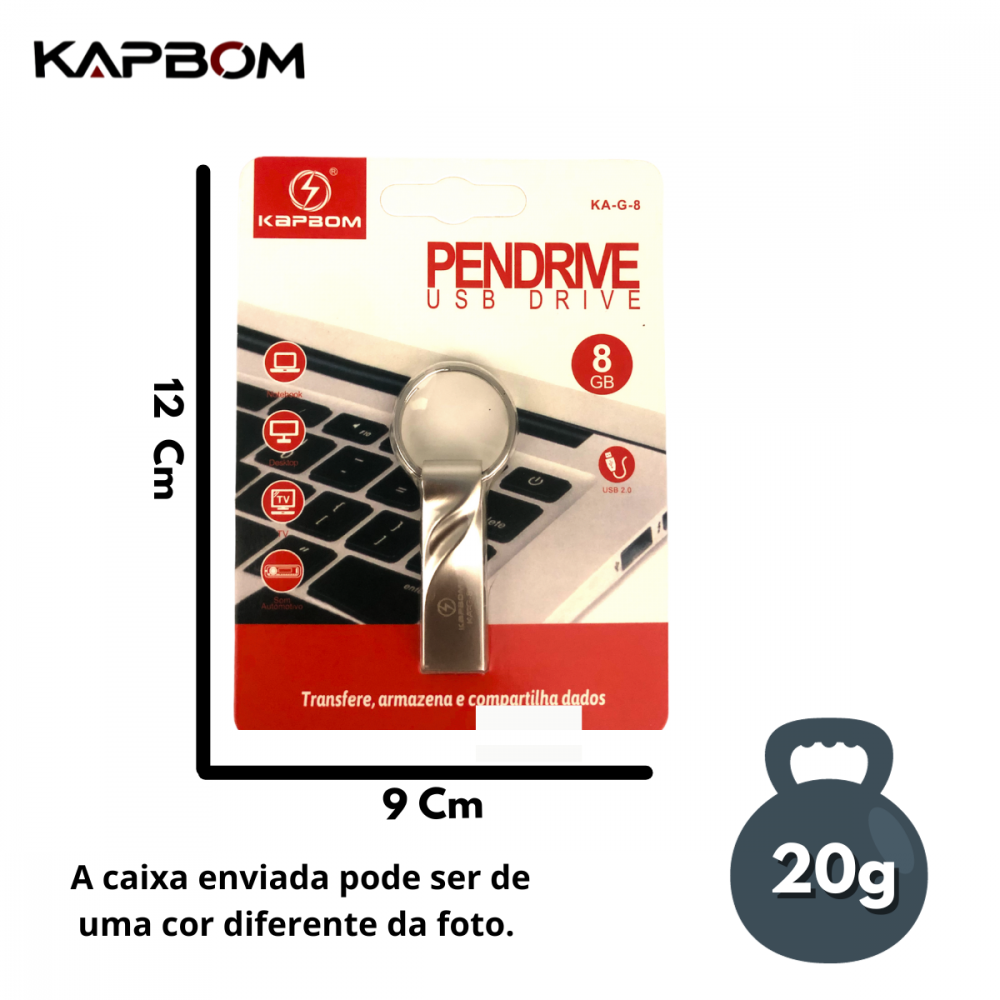 Pendrive 8GB Kapbom KA-G-8