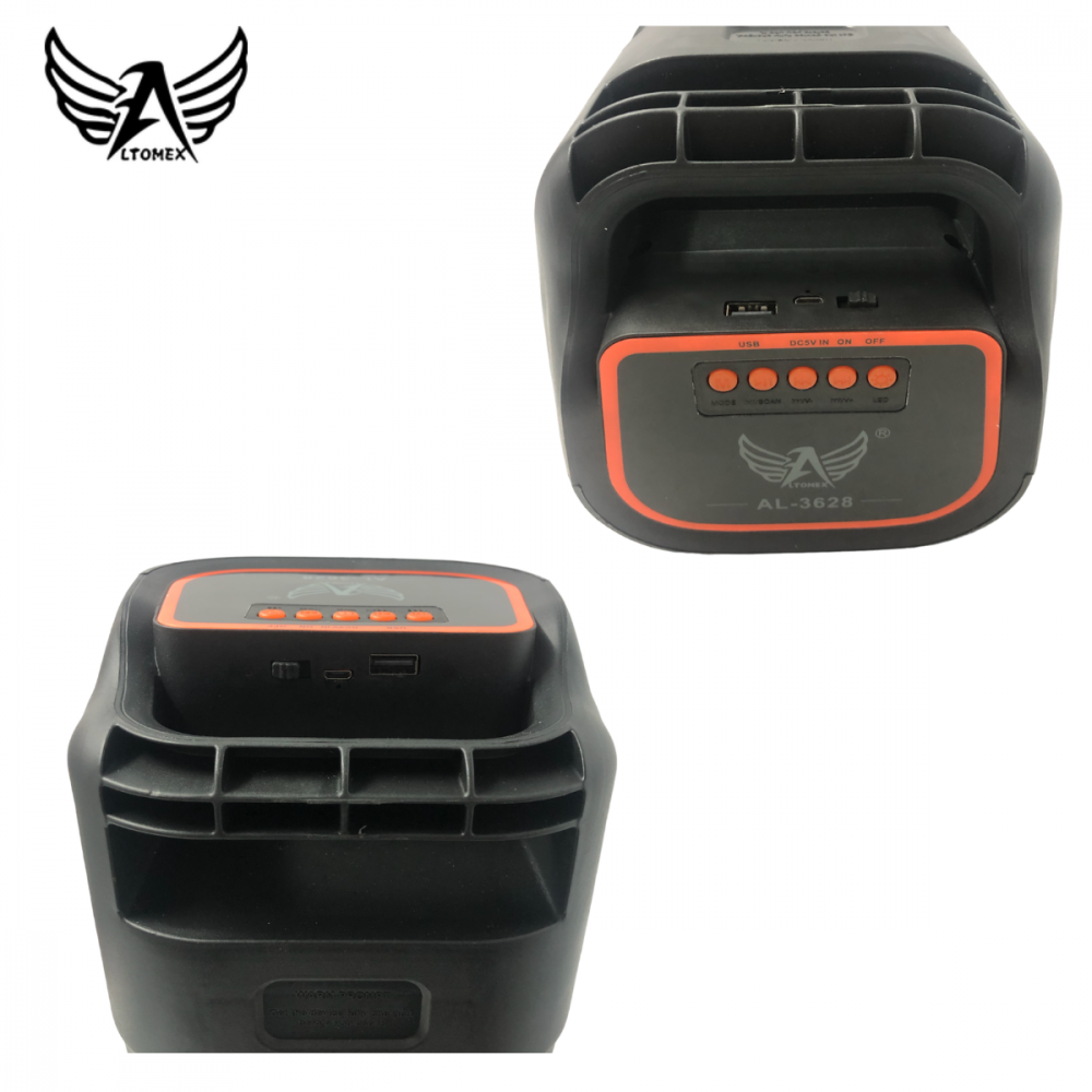 Caixa de Som LED Bluetooth 30W Altomex AL-3628