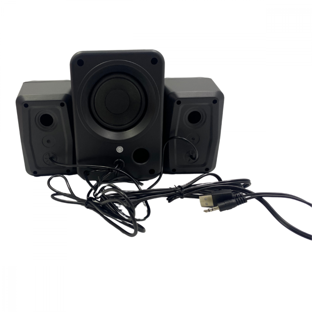 Caixa de Som Alto Falante Subwoofer RGB Bluetooth - Computador Notebook P2 USB Altomex AL-3862