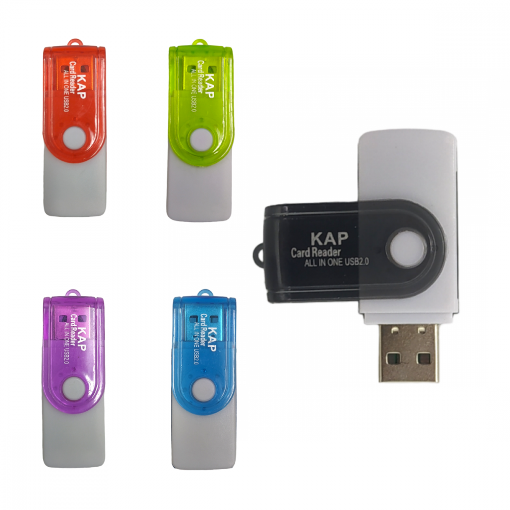 Leitor de Cartão de Mermória 32in1 KAPBOM KA-1107