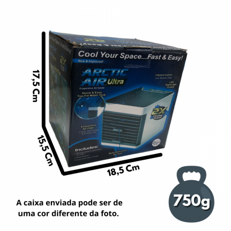 Mini Ar Condicionado Portátil Climatizador Umidificador de Mesa FS-LFJ