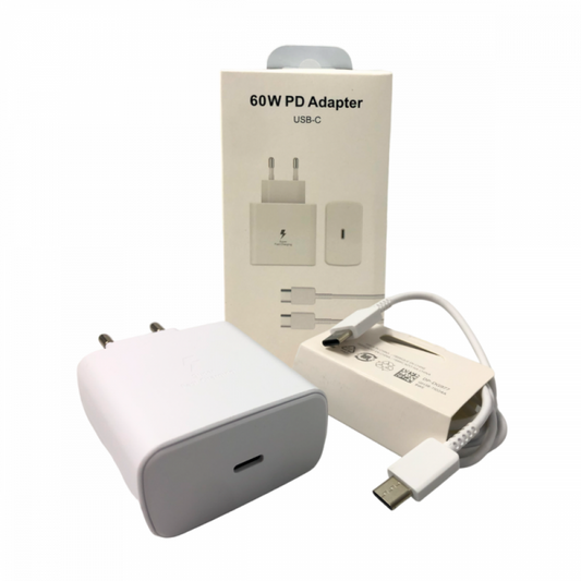 Carregador Completo Super-Rápido USB-C 60W Kapbom KA-5599
