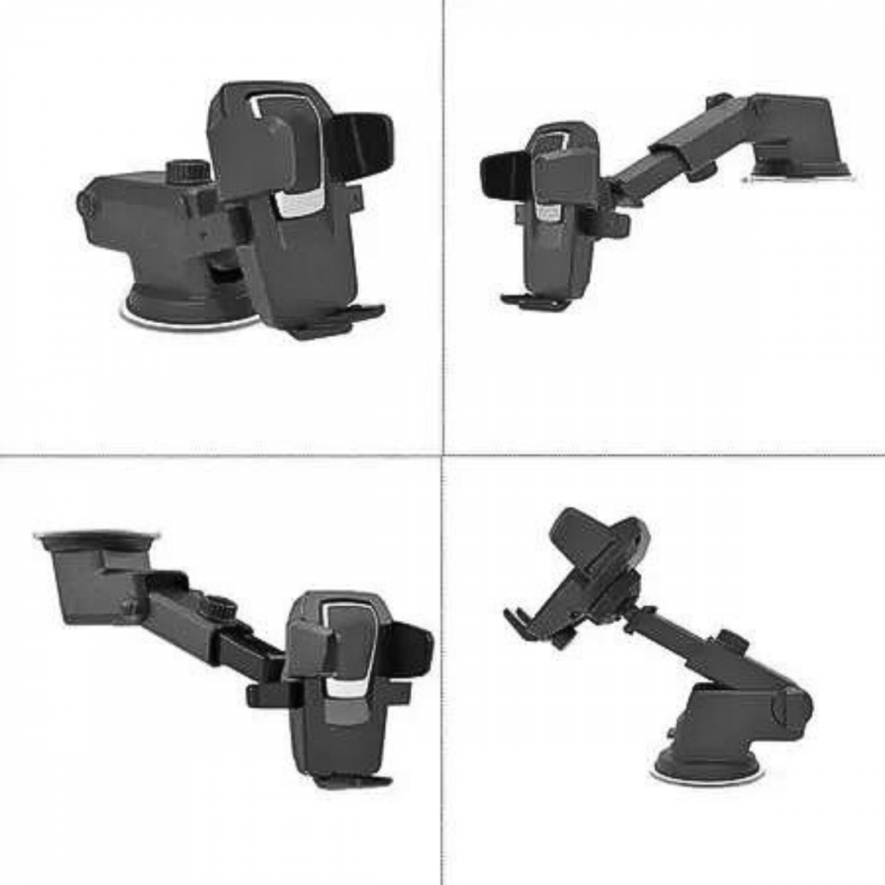01- Suporte Veicular Universal para Celular com Trava Automática Altomex C-250