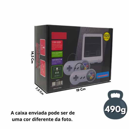 Console Mini Vídeo Game Portátil 620 Jogos KAP-6