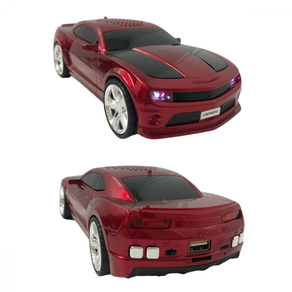 Caixinha Som Portátil Camaro Rádio Bluetooth WS-592 (Disponível somente Branco e Amarelo)