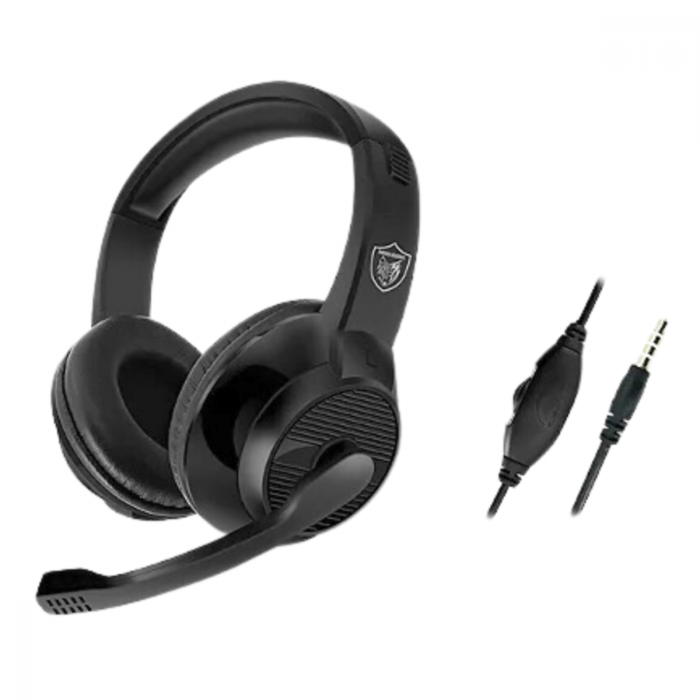 Fone Headset Gamer Wired Com Microfone Entrada P2 GM-001