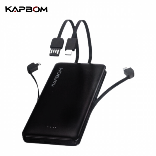Carregador Portátil Powerbank 4 em 1 / 20000mAh Kapbom KA-968