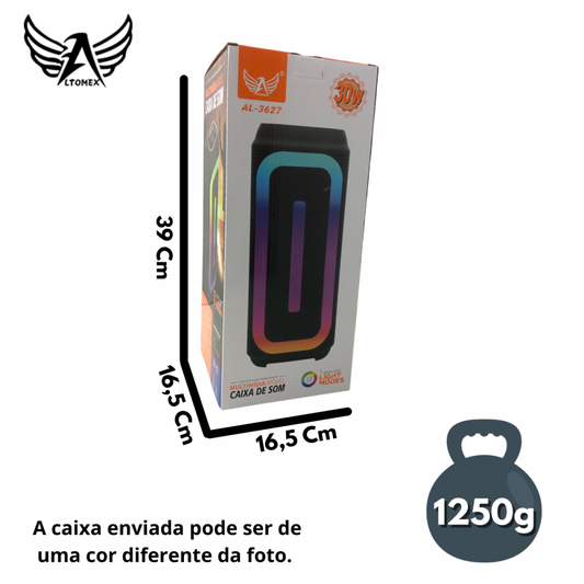 Caixa de som Bluetooth Altomex AL-3627