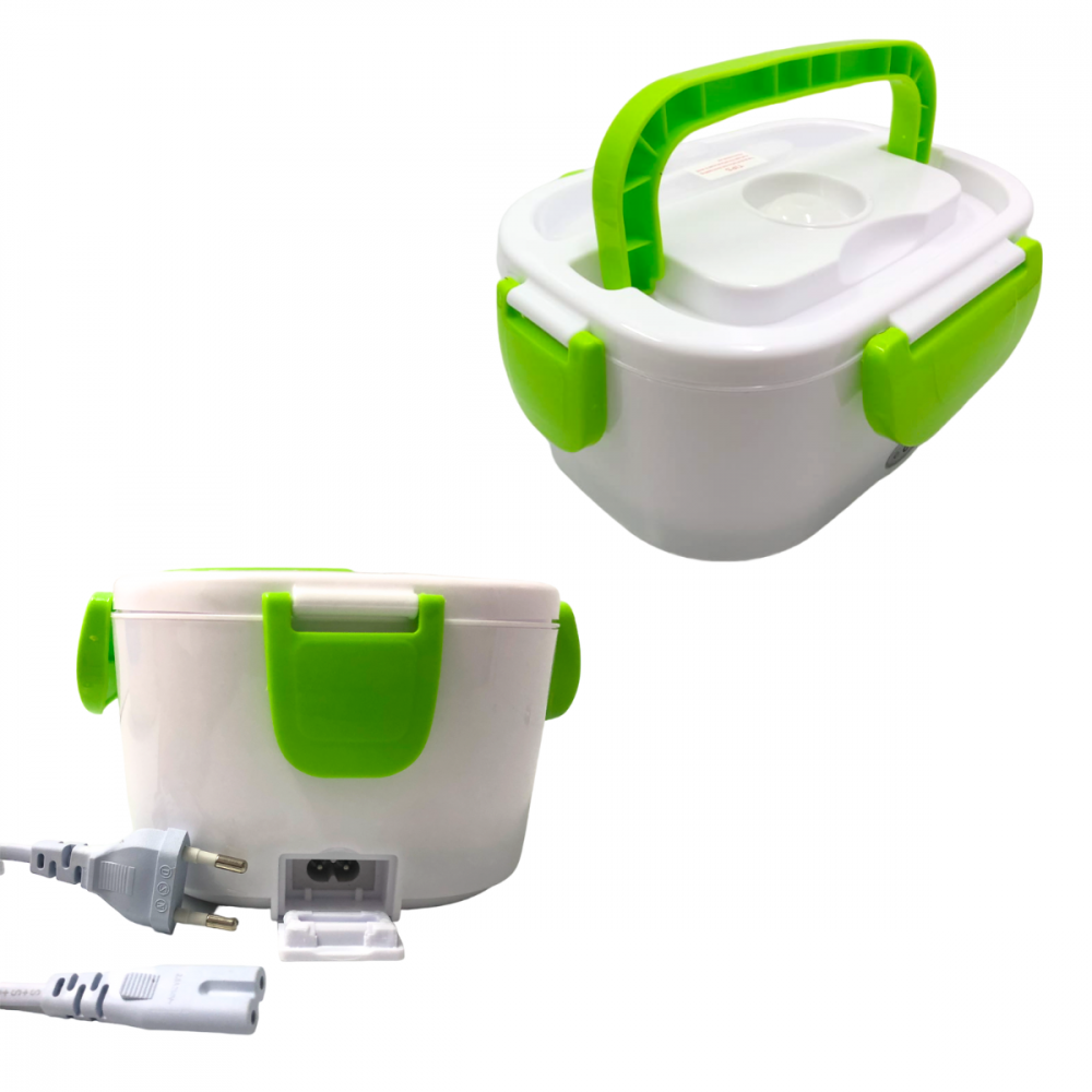 Marmita Térmica Elétrica Portátil 110vts Aquecimento Individual YS-002 (Disponível 03 vermelho, 04 verde e 02 laranja)