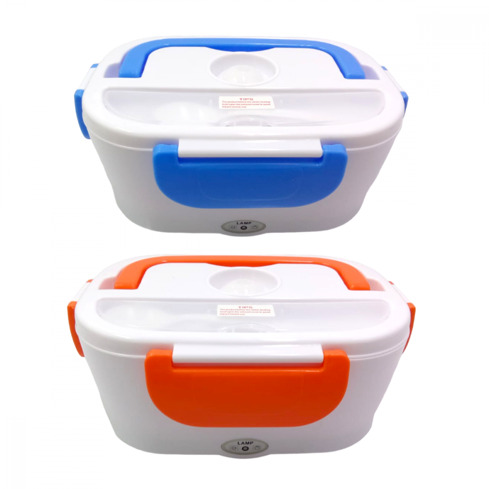 Marmita Térmica Elétrica Portátil 110vts Aquecimento Individual YS-002 (Disponível 03 vermelho, 04 verde e 02 laranja)