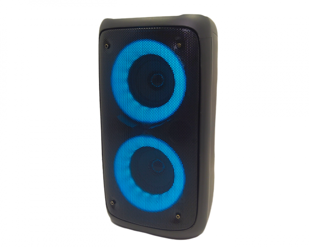 Caixa de som LED Bluetooth Entrada Microfone P10 Altomex AL-3303