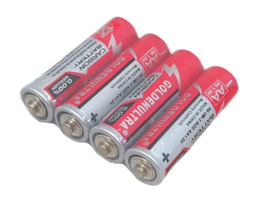 Pilhas Palito AA 1.5V R6 GT-R6AA com 60 peças