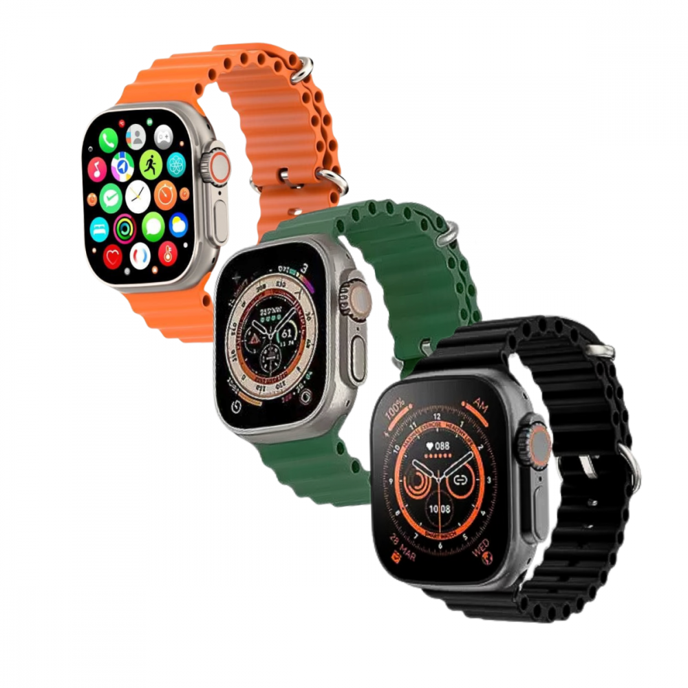 Relógio Inteligente Smartwatch 40mm IP68 NFC US8 Ultra