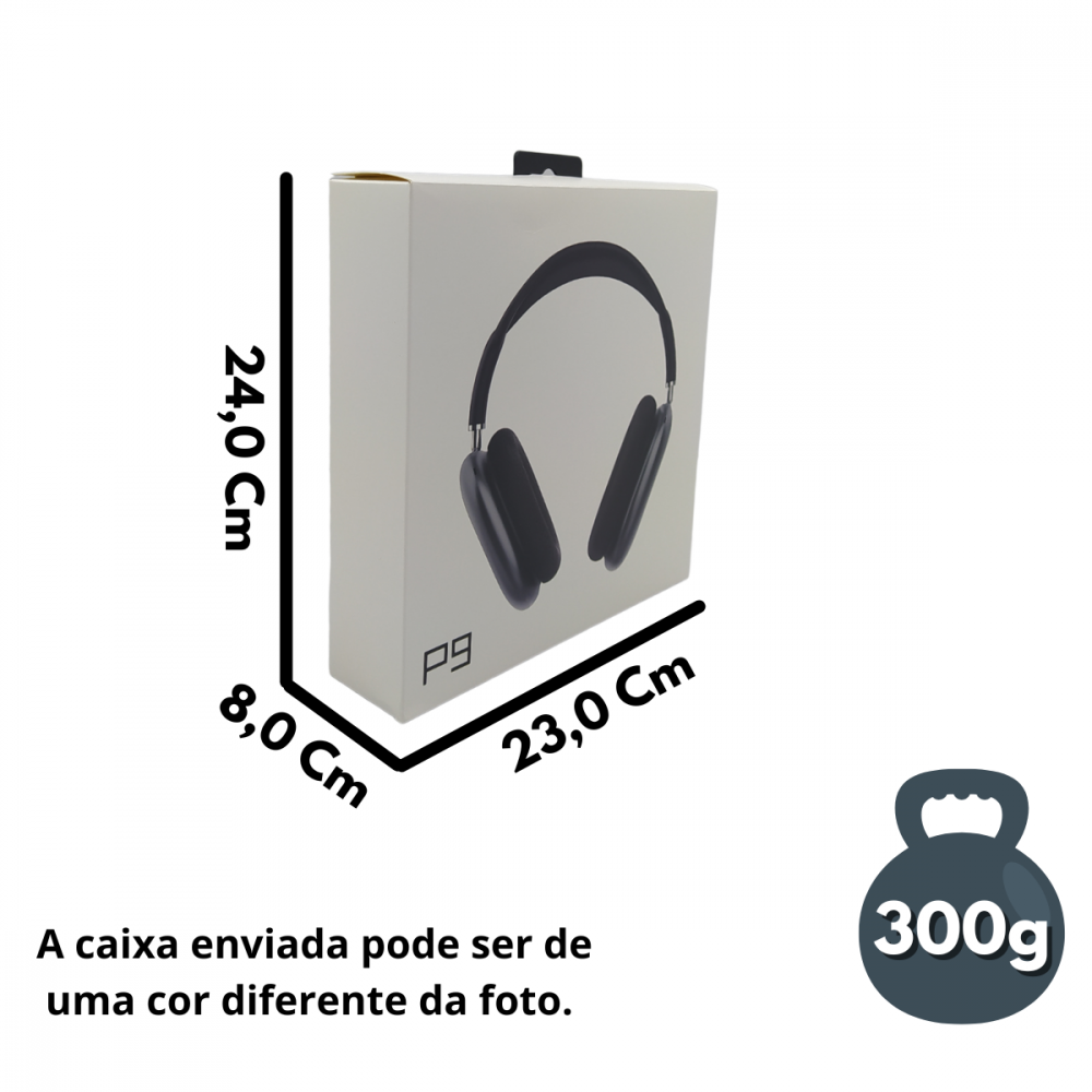 Fone Sem Fio Bluetooth Wireless Altomex P9