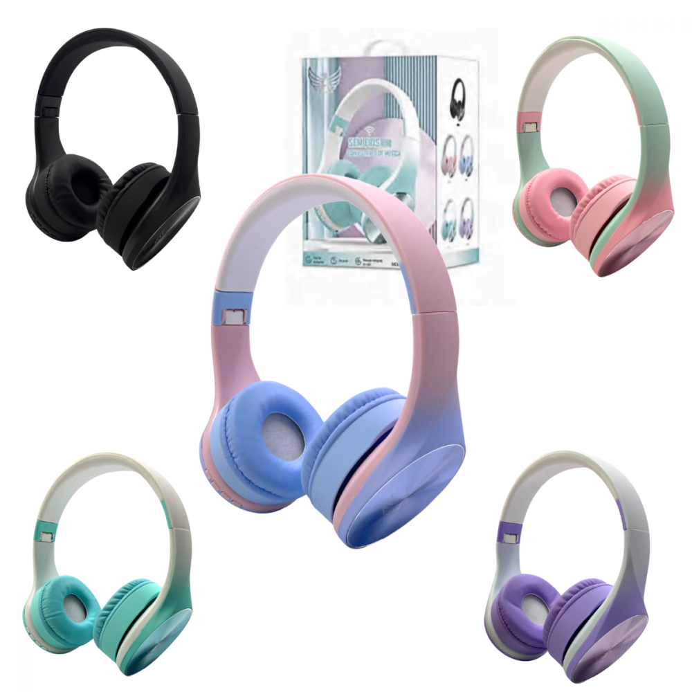 Fone de Ouvido Sem Fio Bluetooth 5.0 Color Altomex