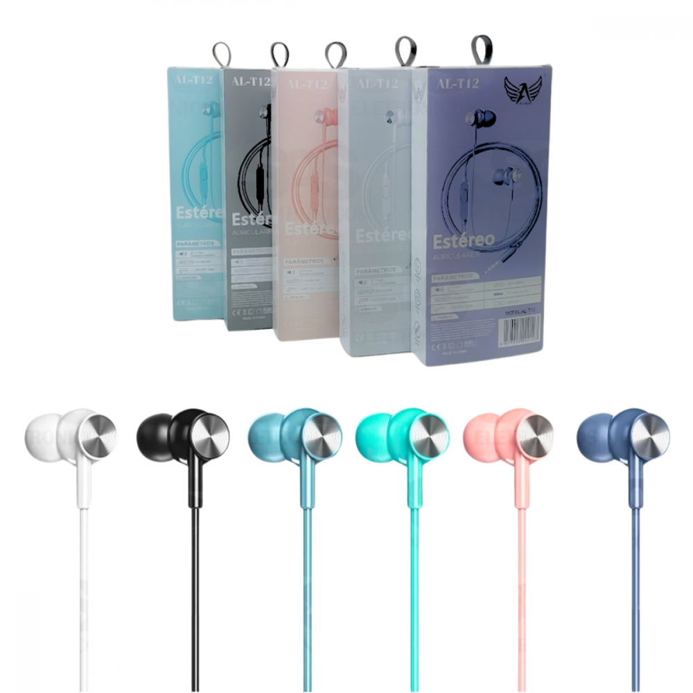 Fone De Ouvido Com Microfone Estéreo Altomex AL-T12