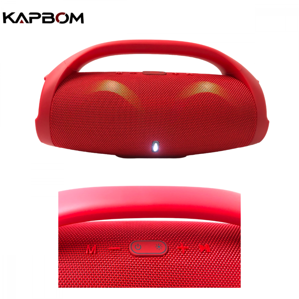 Caixa de Som BoonBox2 Bluetooth RGB Kapbom KA-0016