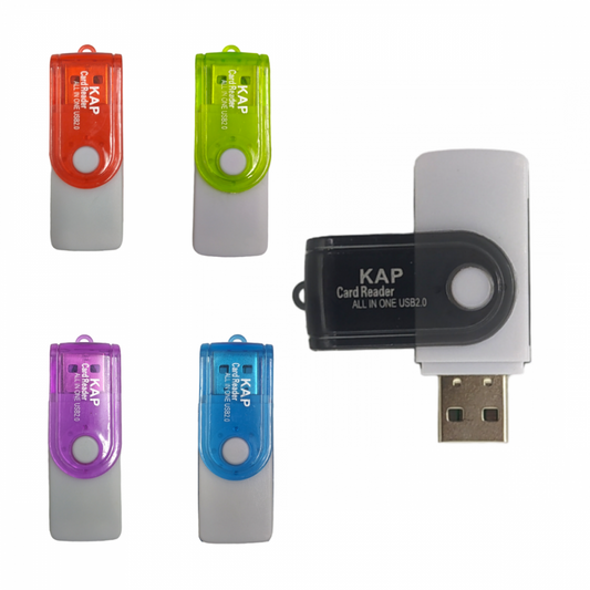 Leitor de Cartão de Mermória 32in1 KAPBOM KA-1107