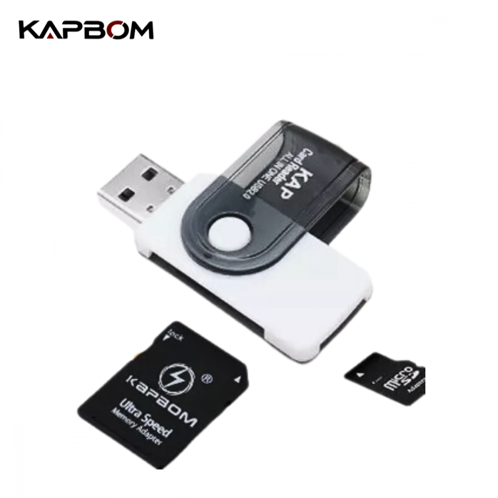Leitor de Cartão de Mermória 32in1 KAPBOM KA-1107