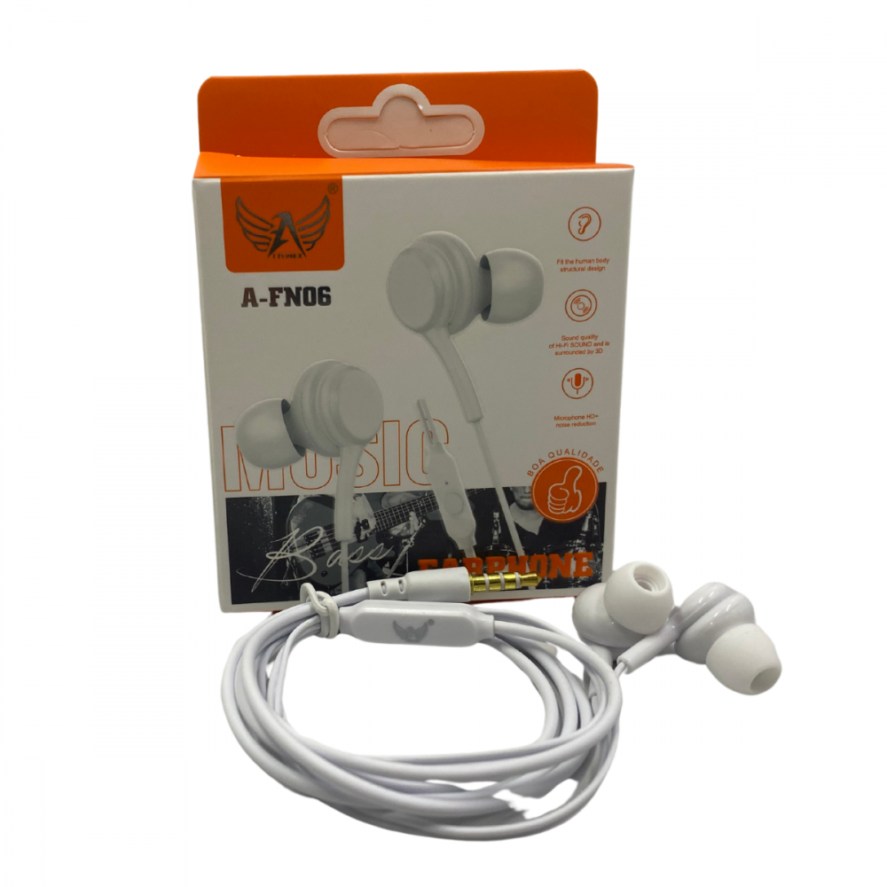 Fones de ouvido Auricular com Microfone P2 Altomex A-FN06