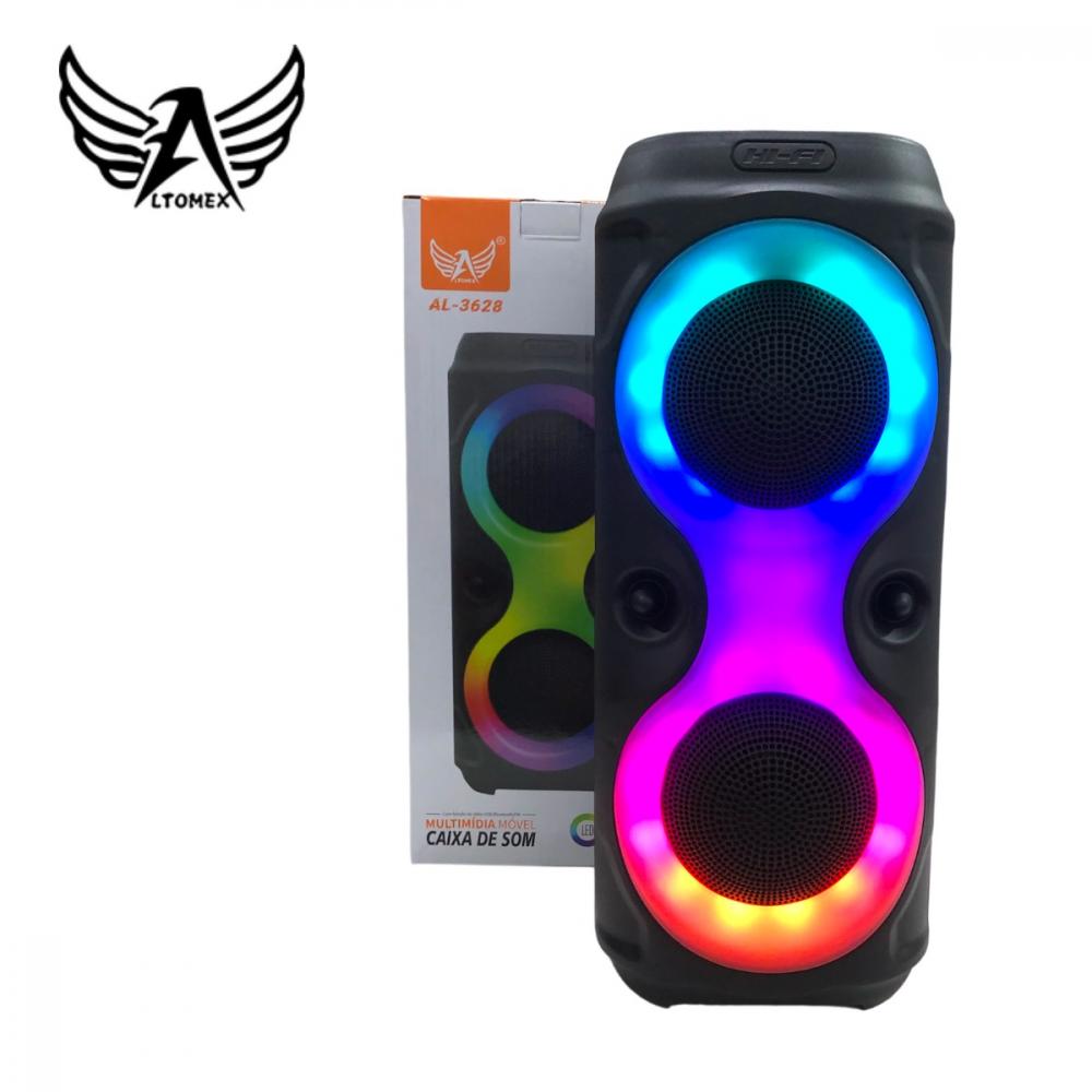 Caixa de Som LED Bluetooth 30W Altomex AL-3628